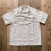 画像1: 【S&Y WORKSHOP】Organic Cotton100% Open collar S/S Shirt (1)