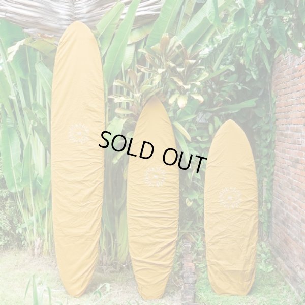 画像1: 【DEFORMASI】WASABI x Nobodysurf Indonesian Batik Surfboard Cover/Yellow