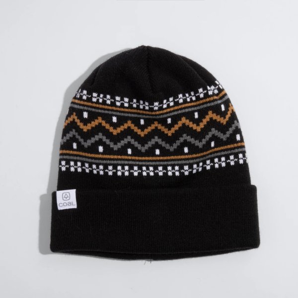 画像1: 【coal】The Fjord Nordic Beanie/BLACK