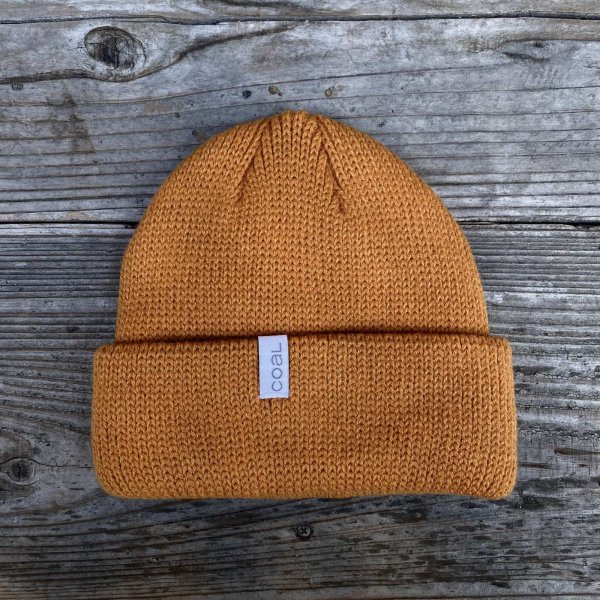 画像1: 【coal】The Frena Thick Knit Cuff Beanie/Burnt Orange