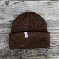 【coal】The Frena Thick Knit Cuff Beanie/Brown