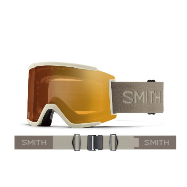 画像1: 24-25モデル【SMITH/スミス】Squad XL Chalk(Lens:Pro Photochromic Gold Mirror)