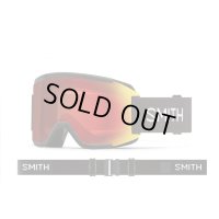 24-25モデル【SMITH/スミス】Squad Black(Lens:Pro Photochromic Red Mirror)