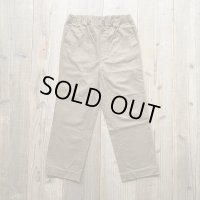 【S&Y WORKSHOP】Organic Cotton Easy Trousers "Drill”