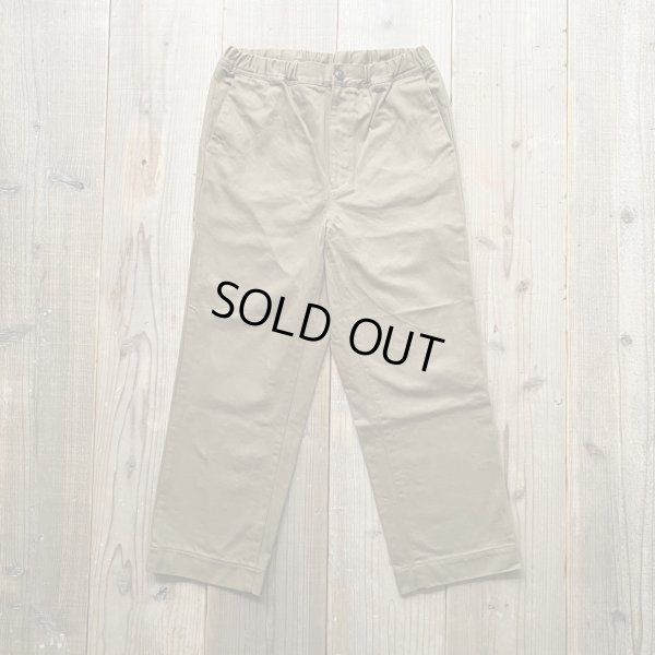 画像1: 【S&Y WORKSHOP】Organic Cotton Easy Trousers "Drill”