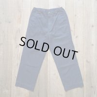 【S&Y WORKSHOP】Organic Cotton Easy Trousers "Denim”