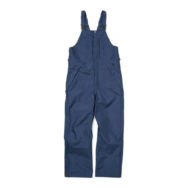 画像1: 24-25モデル【GREEN CLOTHING】BIB PANTS/NAVY/Mサイズ