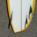 画像2: 【TRUE AMES】Ryan Burch Asymmetrical Regular - Futures Compatible (Solid Fiberglass) (2)