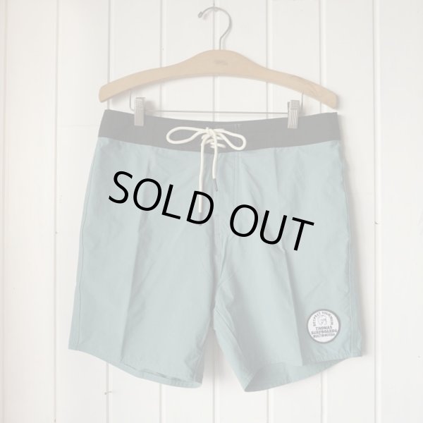 画像1: 【THOMAS BEXSON SURFDOARDS/トーマスベクソンサーフボード】Board Shorts/Teal w Black waist band /32