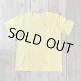 画像: 【WASABI】POCKET TEE/YELLOW