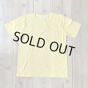 画像: 【WASABI】POCKET TEE/YELLOW