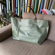 画像1: 【DEFORMASI】Wasabi / Tent Fabric Beach Tote/Wasabi x Surf a billy