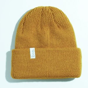 画像: 【coal】The Frena Thick Knit Cuff Beanie/MUSTARD