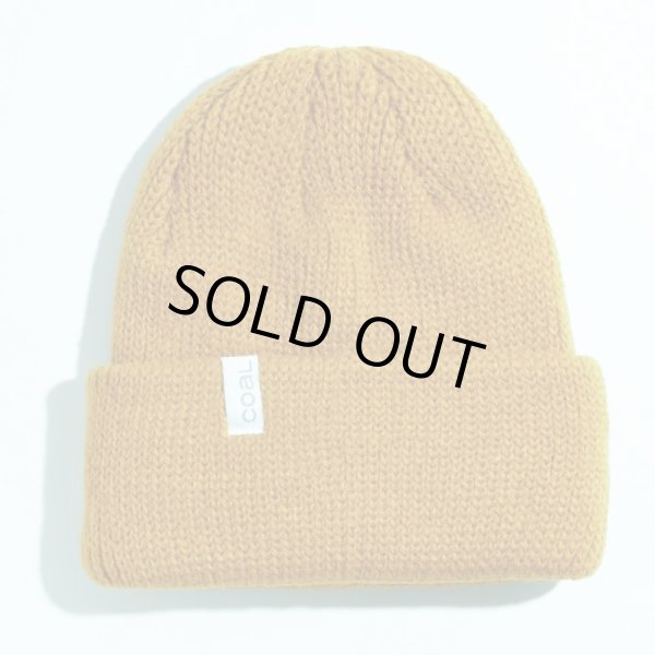 画像1: 【coal】The Frena Thick Knit Cuff Beanie/MUSTARD