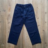 画像: 【S&Y WORKSHOP】Organic Cotton Easy Trousers "Denim”