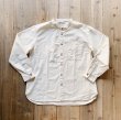 画像2: 【S&Y WORKSHOP】 100% Organic cotton Stand-up collar Shirt