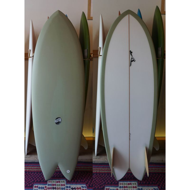 【THOMAS BEXSON SURFDOARDS/トーマスベクソンサーフボード】Twinkeel Fish5'6
