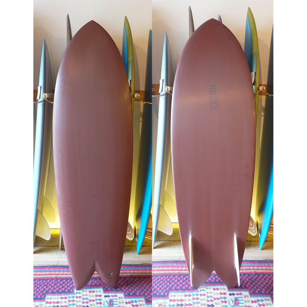 【Mandala custom shapes/マンダラ】High Performance Twin Keel Fish 5'8