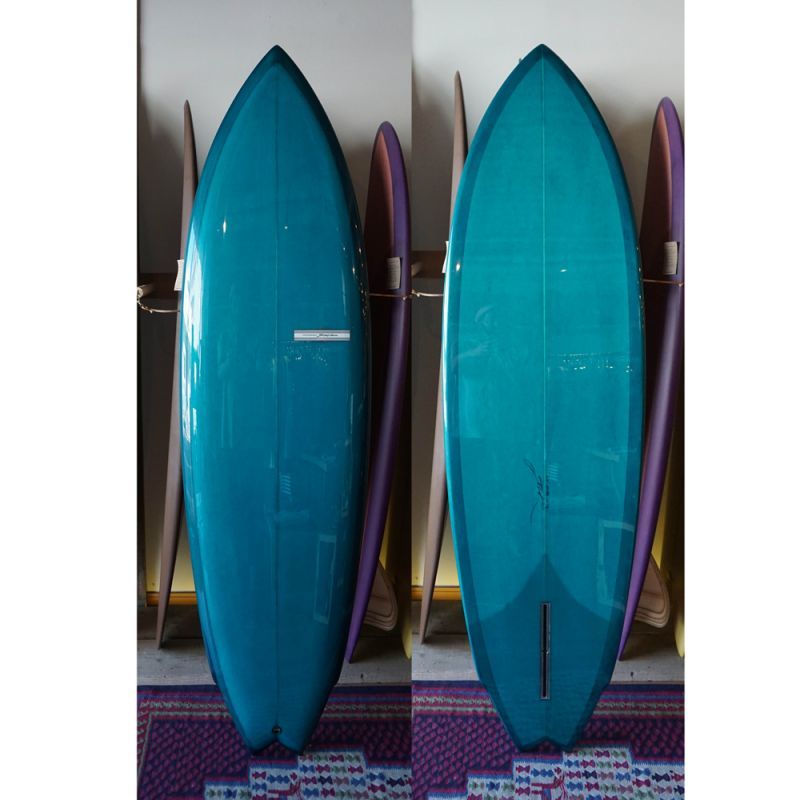 【YU SURFBOARDS】70'S Single -RIDE 25th Anniversary Model- 6'3