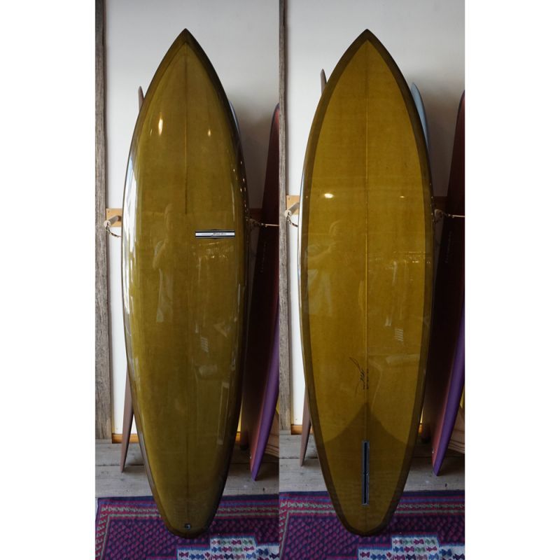 【YU SURFBOARDS】70'S Single -RIDE 25th Anniversary Model- 6'6