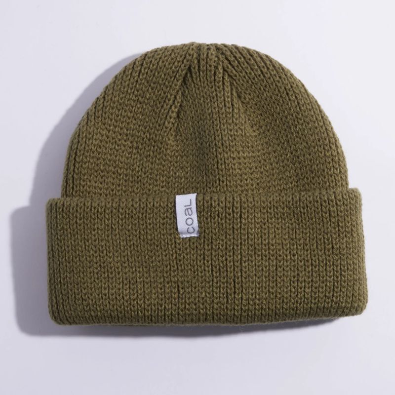 画像1: 【coal】The Frena Thick Knit Cuff Beanie/MOSS