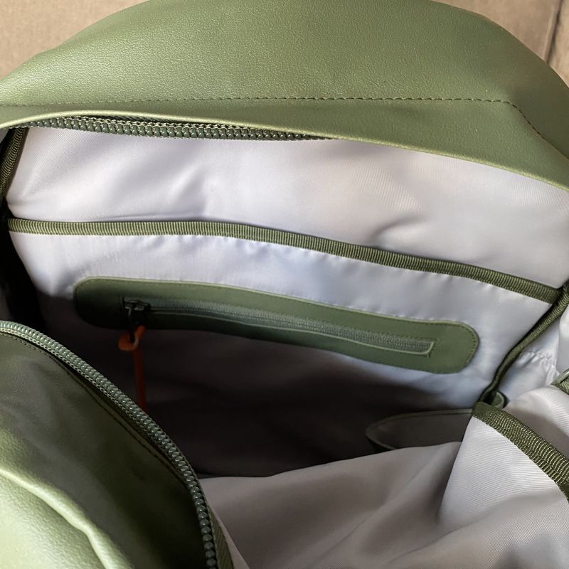 画像4: 【DEFORMASI】Wasabi / Tent Fabric Backpack / Green