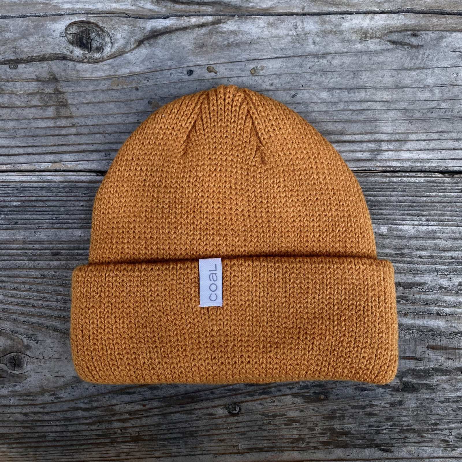 画像1: 【coal】The Frena Thick Knit Cuff Beanie/Burnt Orange