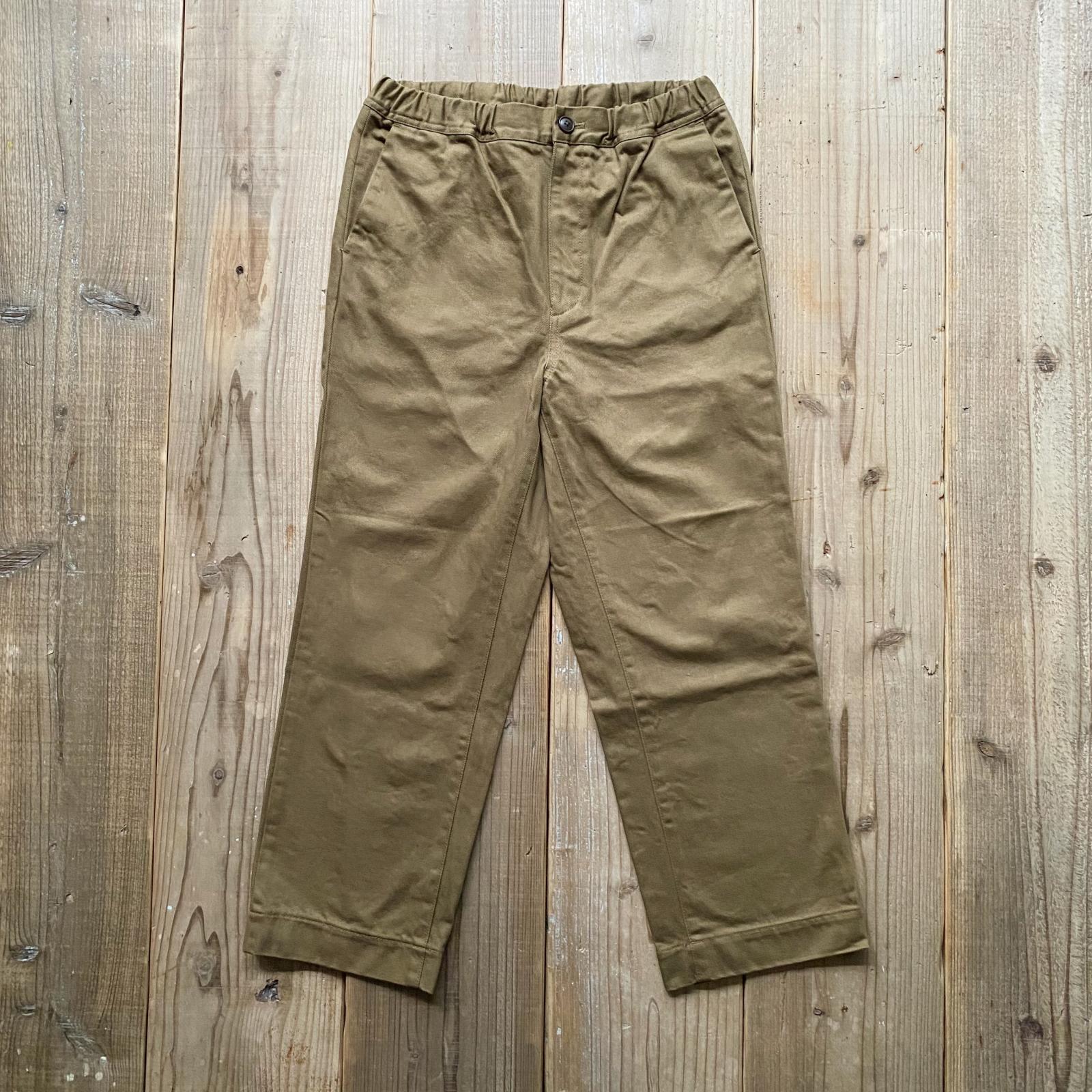 画像1: 【S&Y WORKSHOP】Organic Cotton Easy Trousers "Drill”