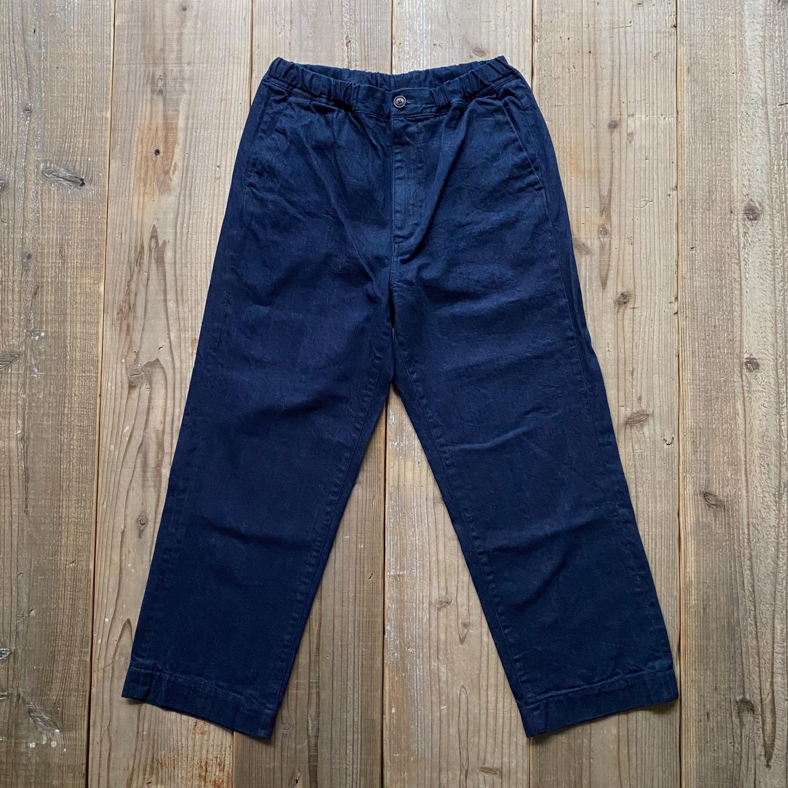 画像1: 【S&Y WORKSHOP】Organic Cotton Easy Trousers "Denim”