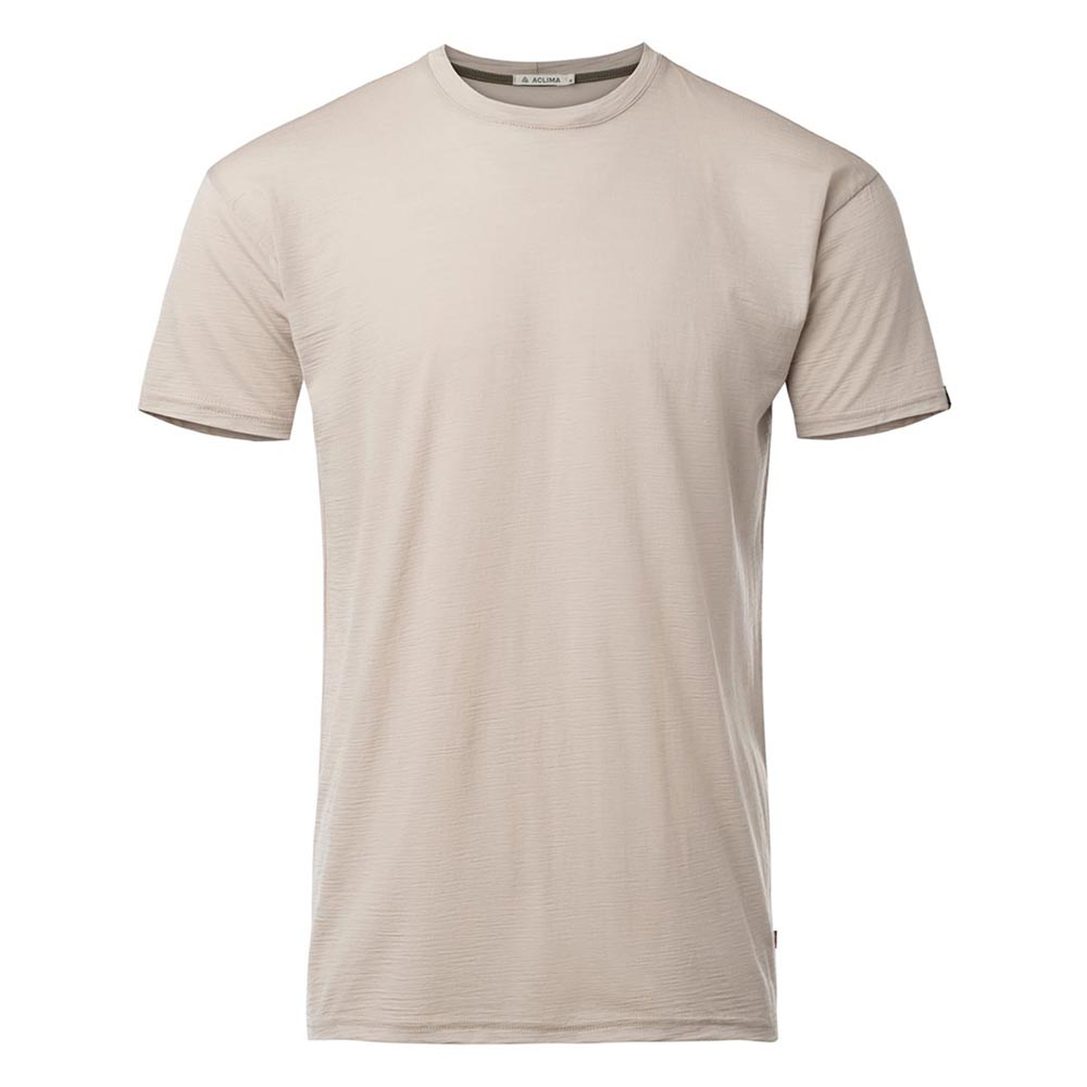 画像1: 【ACLIMA】LIGHTWOOL 180 CLASSIC TEE/Simply Taupe