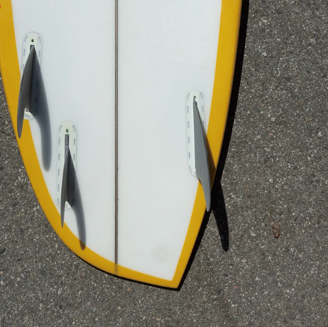 画像2: 【TRUE AMES】Ryan Burch Asymmetrical Goofy - Futures Compatible (Solid Fiberglass)